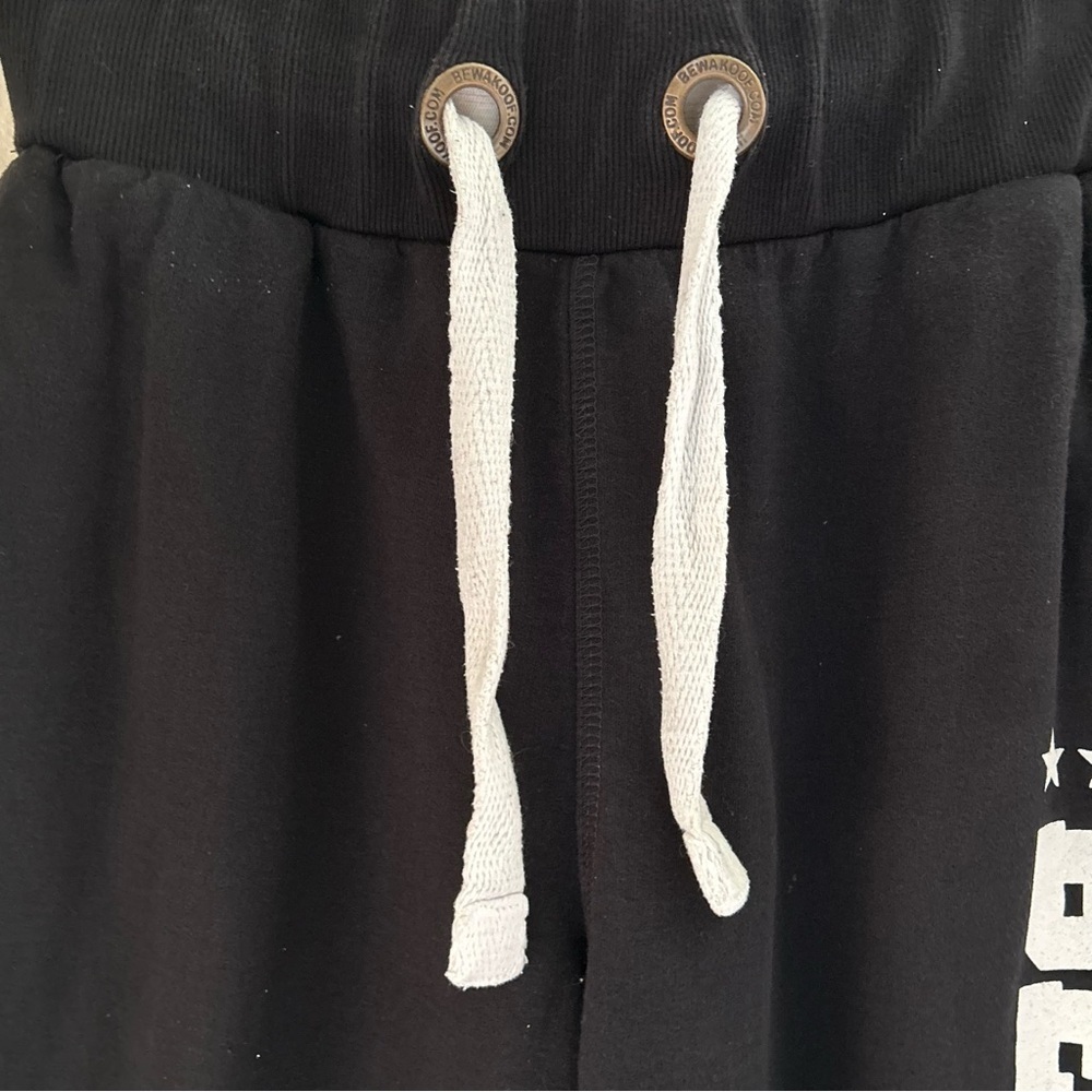 Bewakoof | “Beast” Black Joggers - Picture 4 of 10